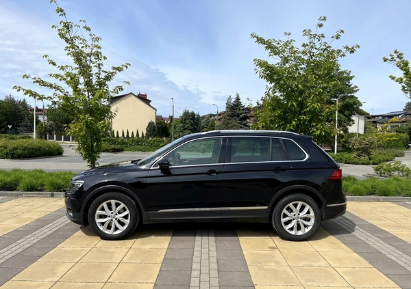 Volkswagen Tiguan cena 95900 przebieg: 144000, rok produkcji 2018 z Ciechanów małe 781